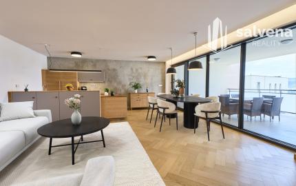Luxusný byt 114 m² elegancie + terasa 22,5 m² s panorámou