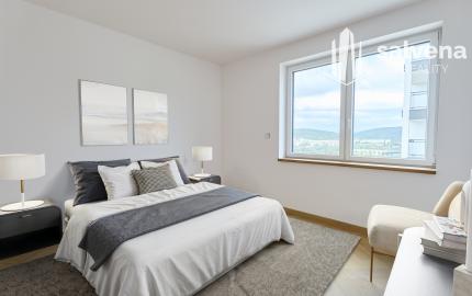 Luxusný byt 114 m² elegancie + terasa 22,5 m² s panorámou