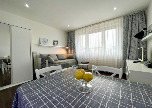 PRENAJATÉ Moderná garsónka v centre Bardejova na prenájom