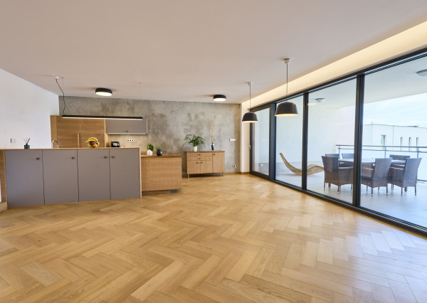 Luxusný byt 114 m² elegancie + terasa 22,5 m² s panorámou