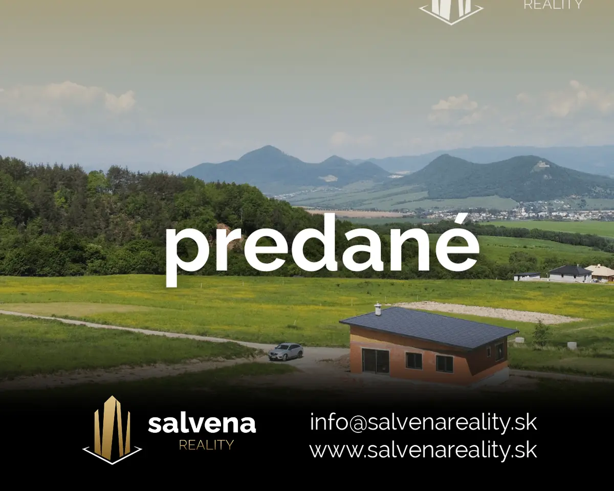 predane_dom_okruzna_seo Rodinný dom s výhľadom na Slanské vrchy – obec Okružná