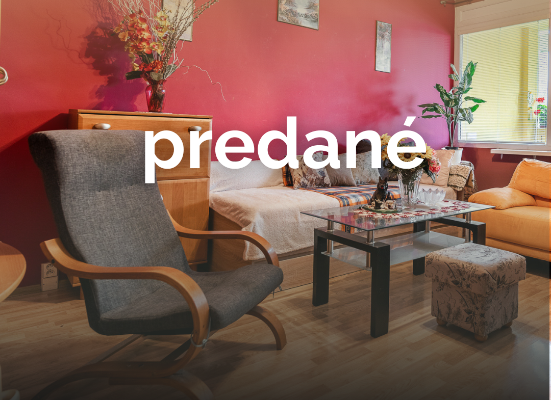 4 -izbový byt 88 m² + loggia, Popradská – Sekčov