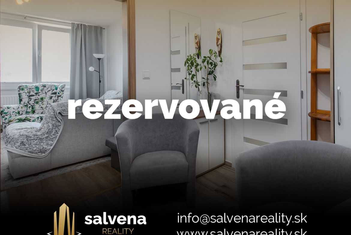 3 -izbový byt + loggia, Sibírska – Sekčov