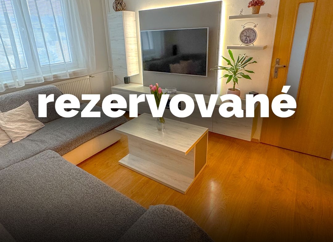 -REZERVOVANÉ- 2,5-izbový byt po rekonštrukcii | Ďumbierska, Sekčov – Prešov