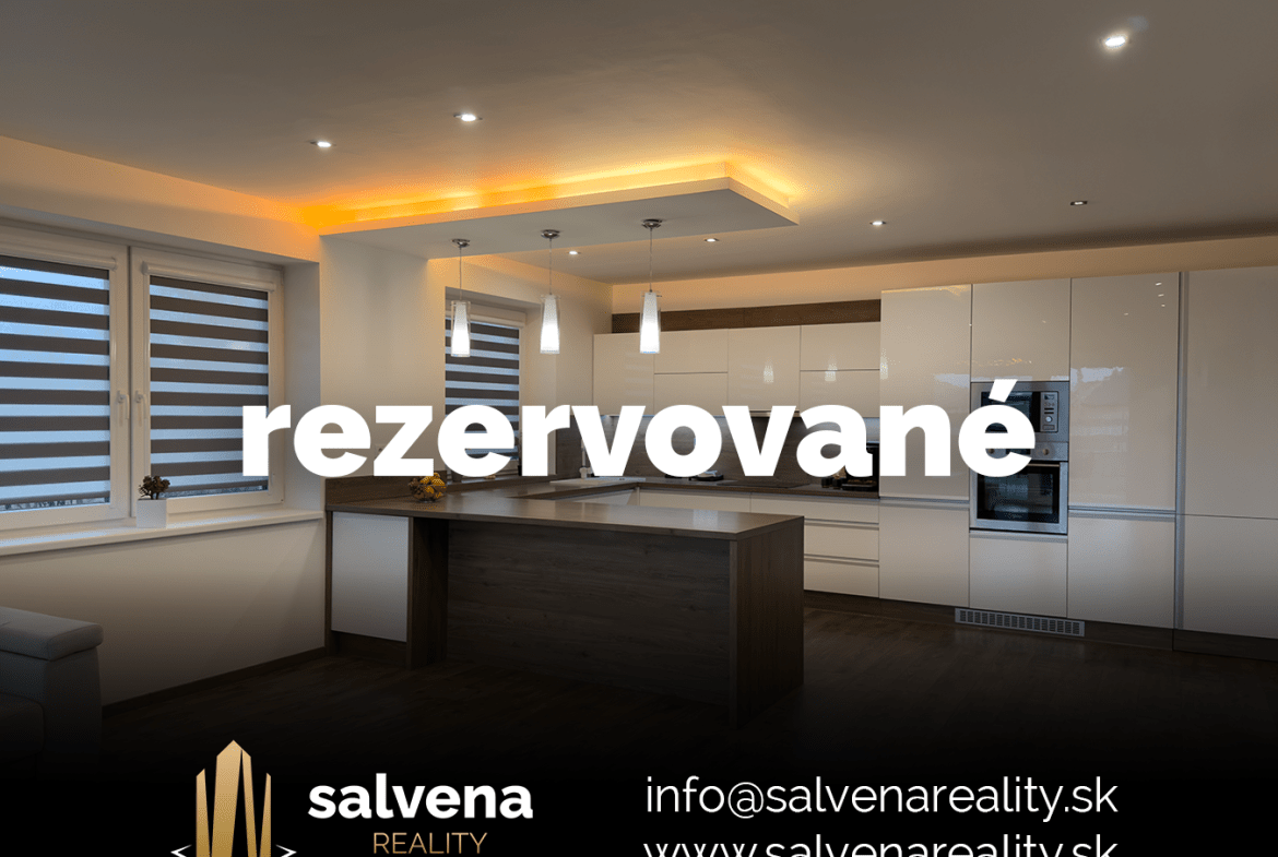 REZERVOVANÝ ÚŽASNÝ 4-IZBOVÝ BUNGALOV