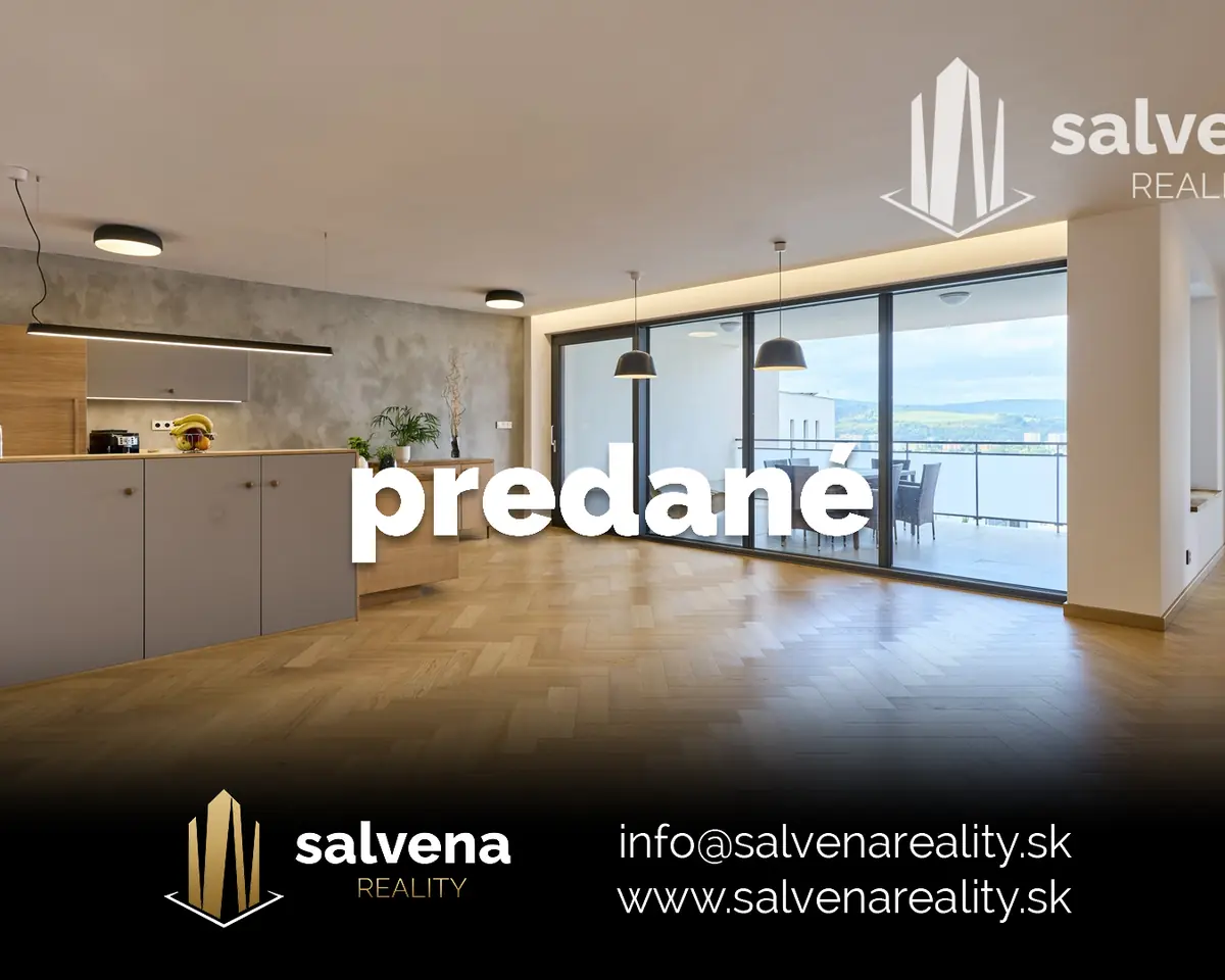 predane_horska_seo Luxusný byt 114 m² elegancie + terasa 22,5 m² s panorámou