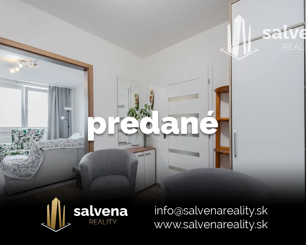 predane_sibirska_seo 3 -izbový byt + loggia, Sibírska – Sekčov
